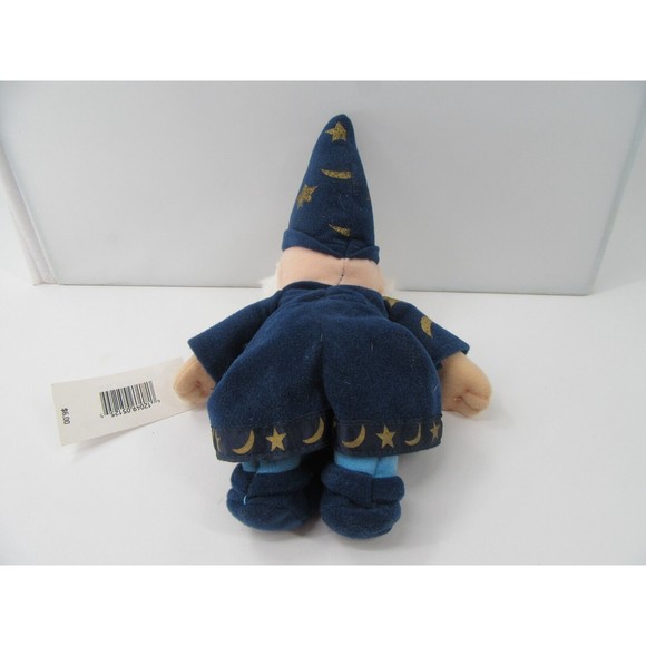 Club Disney Sword in the Stone Merlin Mini Bean Bag-Beanie With Tag Wizard Blue - Picture 4 of 6
